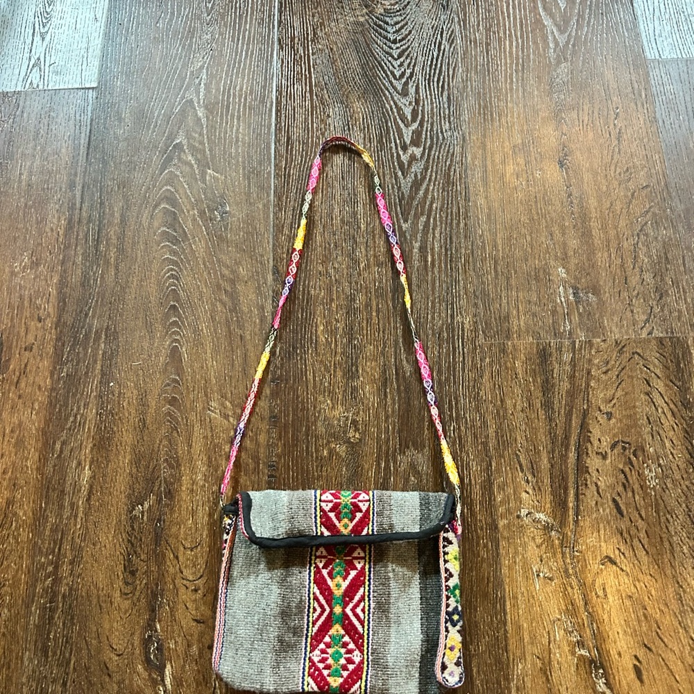 Multicolor Patterned Women's Bag